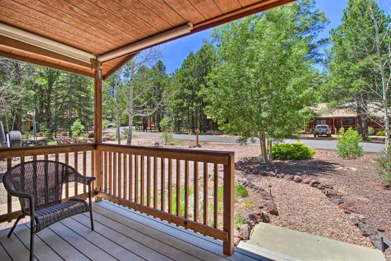 Pet-Friendly Pinetop Cabin Patio And Fenced Yard! Villa Indian Pine Exterior photo