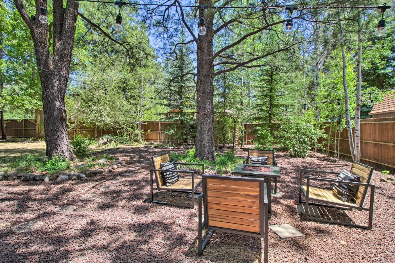 Pet-Friendly Pinetop Cabin Patio And Fenced Yard! Villa Indian Pine Exterior photo